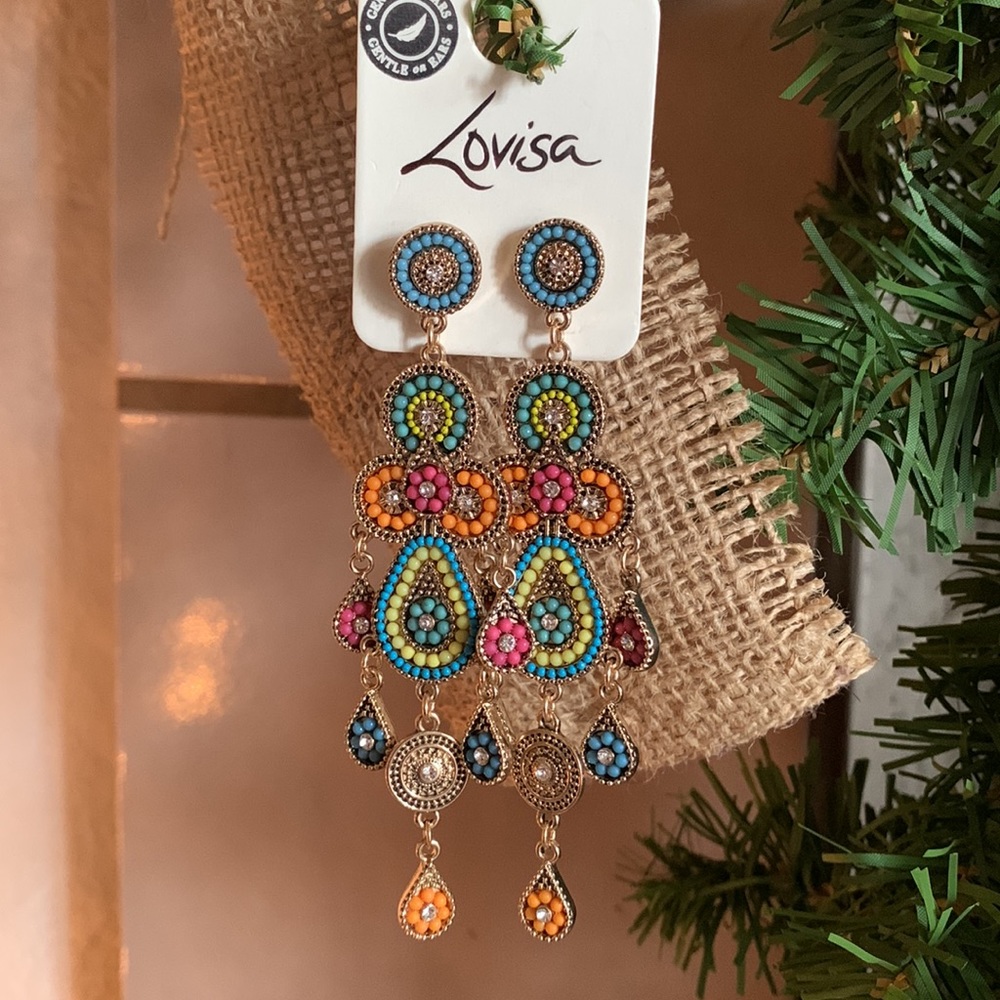 Beautiful Gold-Toned Lovisa Earrings